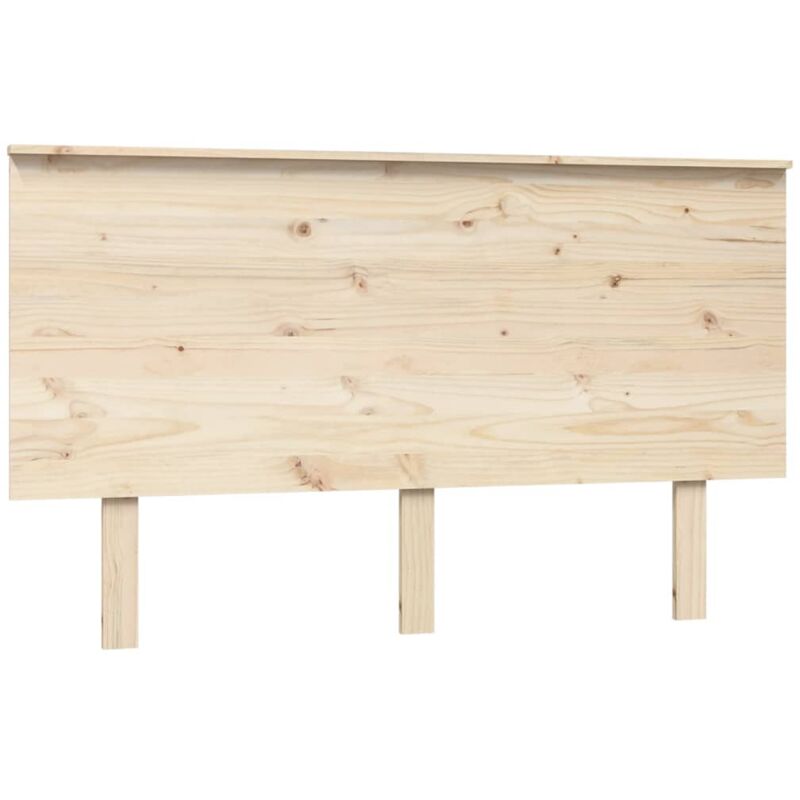 Tête de lit 139x6x82,5 cm Bois massif de pin Vidaxl