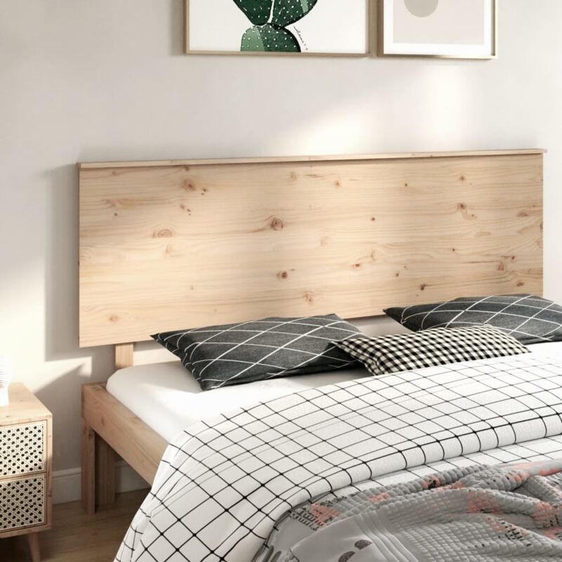 Tête de lit 184x6x82,5 cm Bois massif de pin - Vidaxl