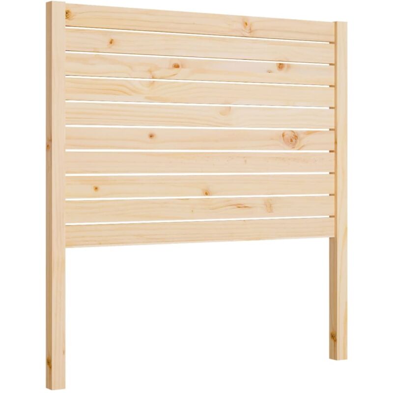 Tête de lit 81x4x100 cm Bois massif de pin Vidaxl