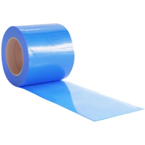 vidaXL Türvorhang Blau 200x1,6 mm 10 m PVC