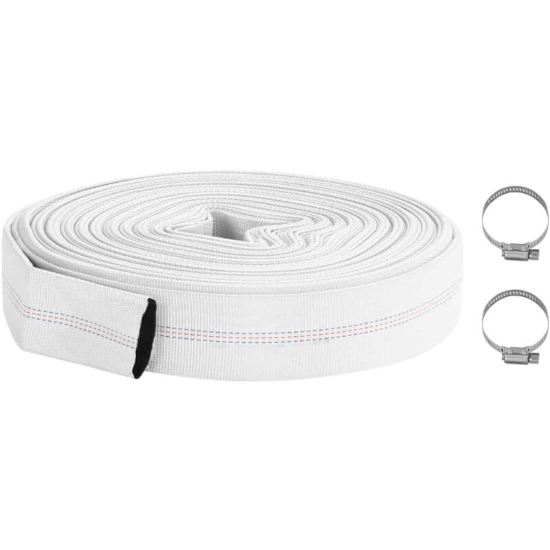 Tuyau d'incendie 30 m 1' pvc