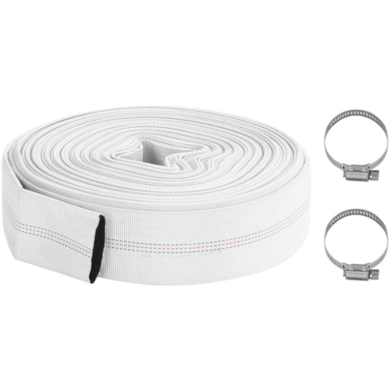 Tuyau d'incendie 30 m 2' pvc Vidaxl