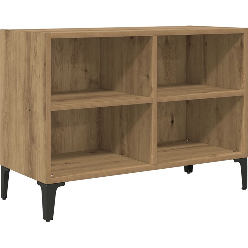 Tv Stand Artisan Oak Artisan Oak Engineered Wood Medium Tv Stand Vidaxl