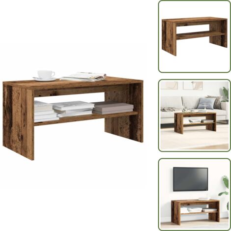 vidaXL TV-Schrank Altholz-Optik 80x40x40 cm Holzwerkstoff