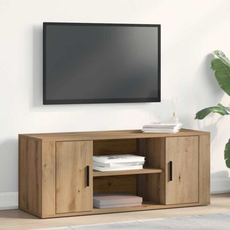 vidaXL TV-Schrank Artisan Eiche 100x35x40 cm Spanplatte