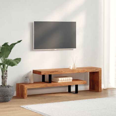 vidaXL TV-Schrank Massivholz Akazie