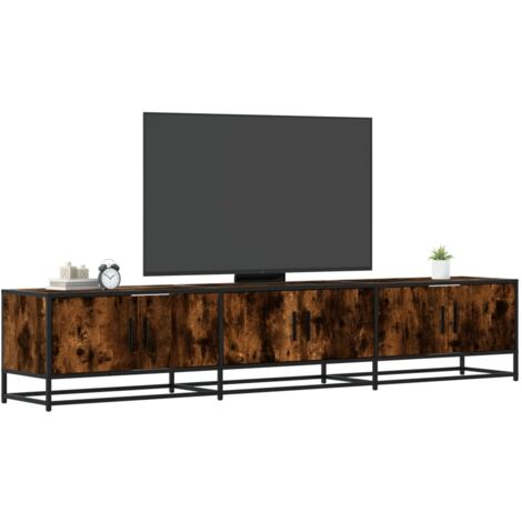 vidaXL TV-Schrank Räuchereiche 210x35x41 cm Holzwerkstoff