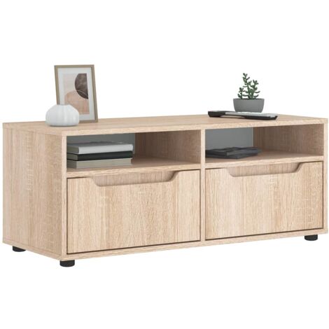 vidaXL TV-Schrank VISNES Sonoma-Eiche 100x40x38 cm Holzwerkstoff