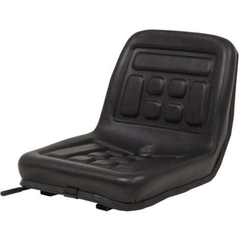 vidaXL Universal Traktorsitz Schwarz