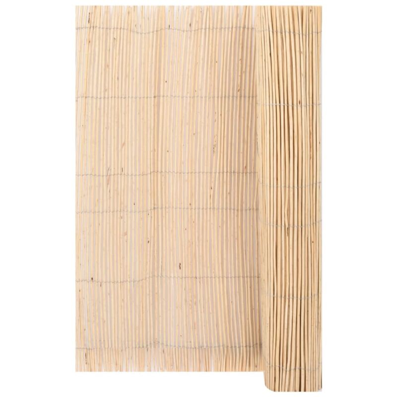 

vidaXL Valla cañizo de sauce 3x1,5 m - Marrón