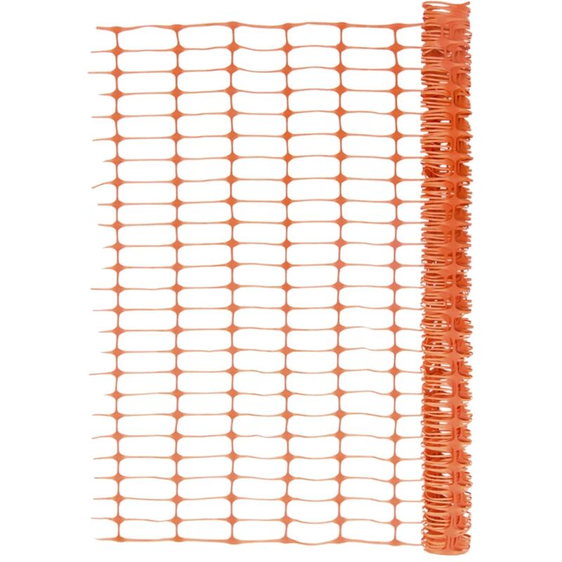 

vidaXL Valla de jardín naranja 50 m - Naranja