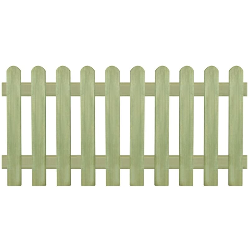 

Valla de madera de pino impregnada 170x80 cm 6/9 cm - Marrón - Vidaxl