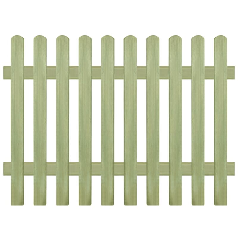 

Valla de madera de pino impregnada 170x120 cm 6/9 cm - Marrón - Vidaxl
