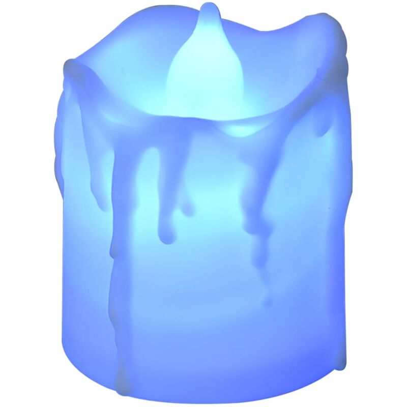 

vidaXL Velas eléctricas sin llama LED 100 uds colores - Blanco