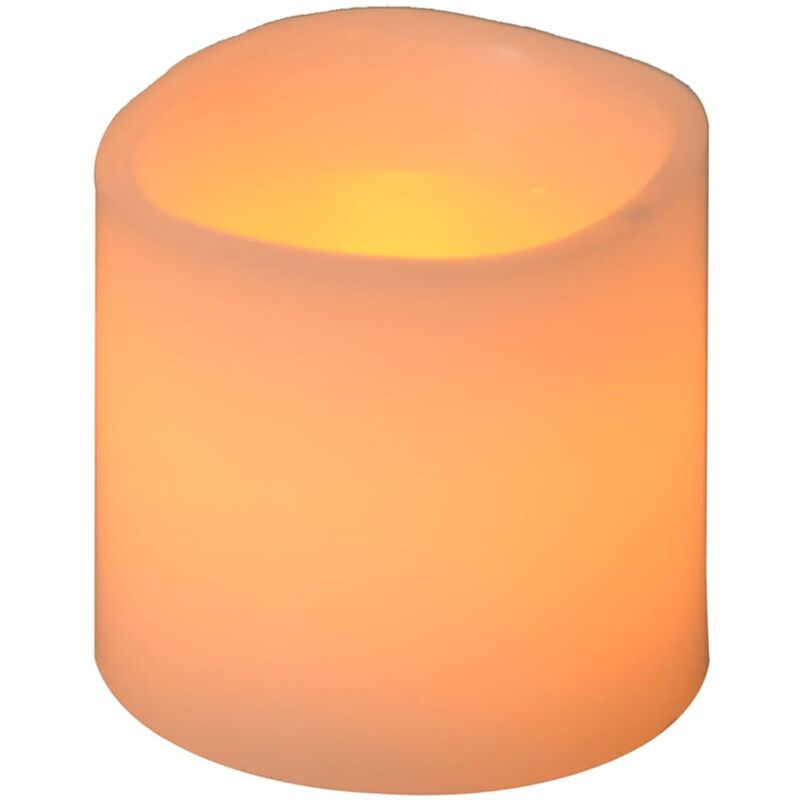 

Velas eléctricas LED 100 uds blanco cálido - Crema - Vidaxl