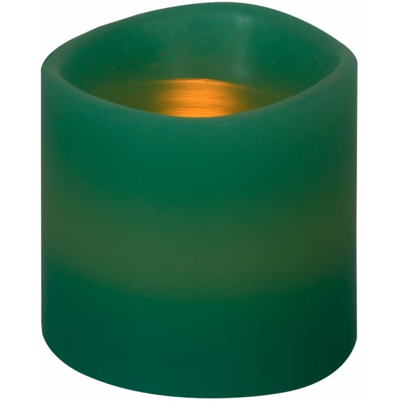 

vidaXL Velas eléctricas LED 24 uds blanco cálido - Verde