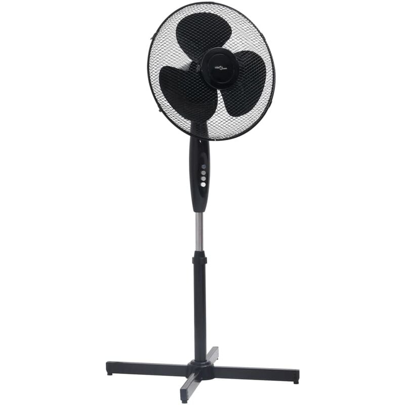 

Ventilador de pie Φ40 cm 120 cm negro - Negro - Vidaxl