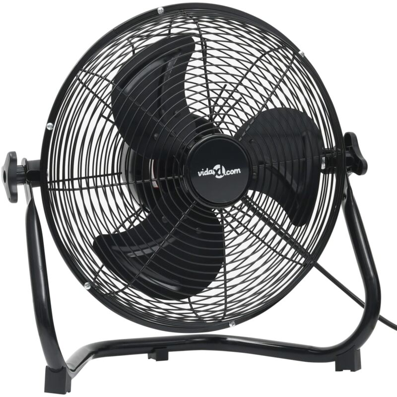 

Ventilador de suelo 3 velocidades negro 55 cm 100 W - Negro - Vidaxl