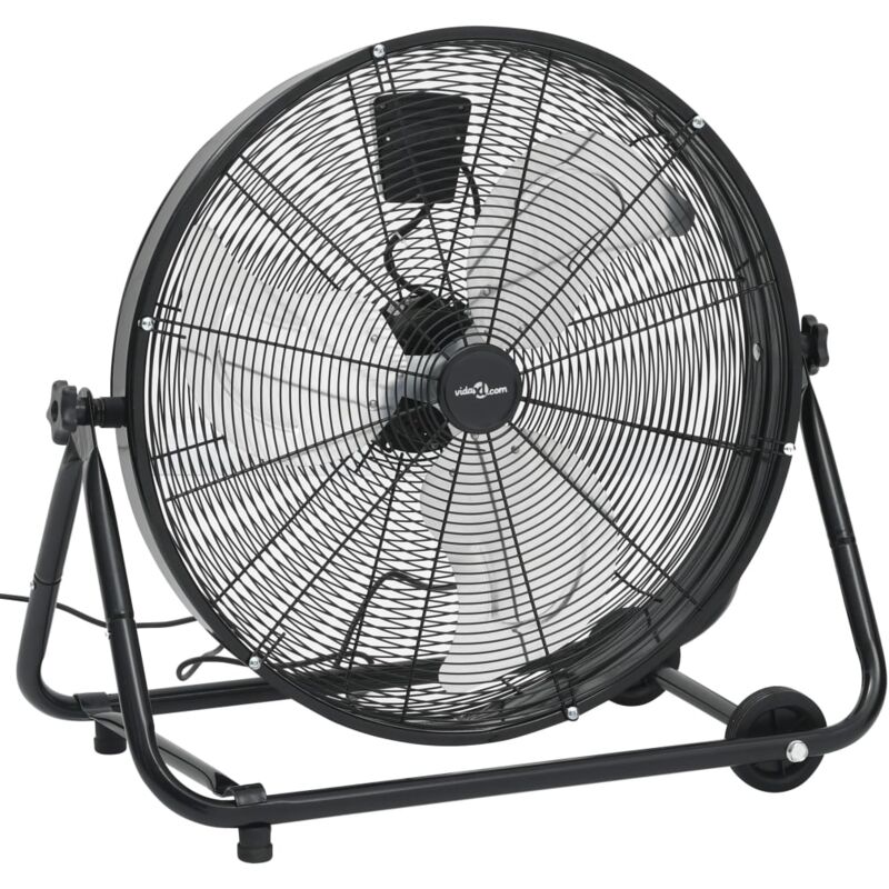 

Ventilador de tambor industrial negro 60 cm 180 W - Negro - Vidaxl
