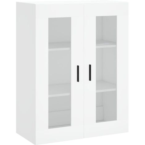 vidaXL Wall Mounted Cabinet White 69,5x34x90 cm