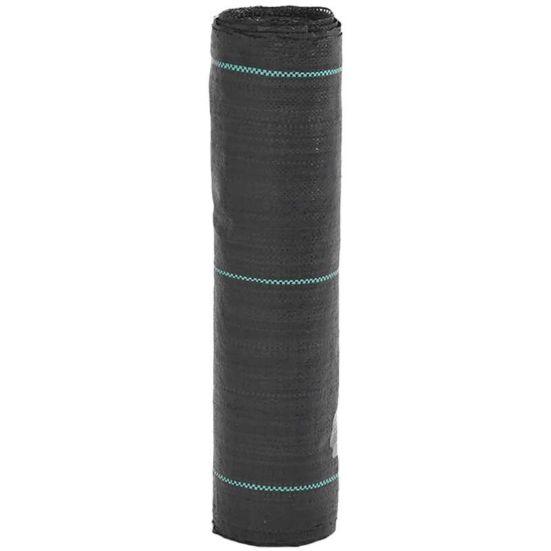 Weed Membrane Black 0.5x200 M Pp Vidaxl