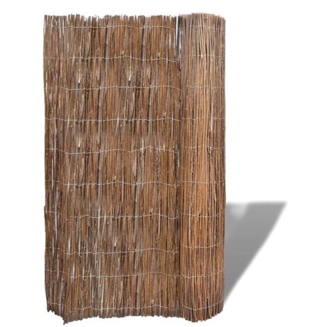 vidaXL Willow Fence 300x100 cm