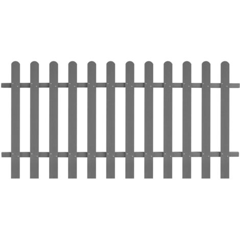 Picket Fence WPC 200x100 cm