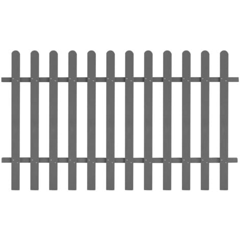 Picket Fence WPC 200x120 cm