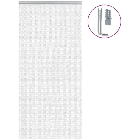 vidaXL Zanzariera da Porta a Catena 100x200 cm in Alluminio