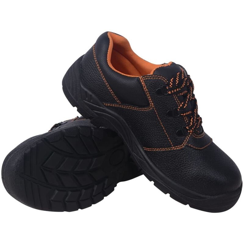 

Zapatos de seguridad Negros Talla 46 Cuero - Negro - Vidaxl