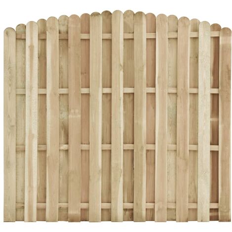 vidaXL Kiefernholz 25x Zaunpfahl Holzpfosten Holzpfahl Zaunpfosten 5x30/40 cm 