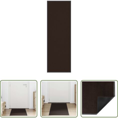vidaXL Zerbino antiscivolo -  Zerbino Marrone 60x180 cm
