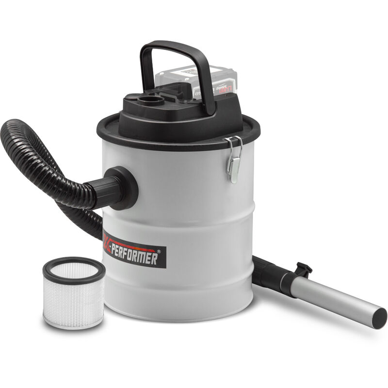 Vide cendres rechargeable 20V livré sans batterie Cuve 12L - x Performer