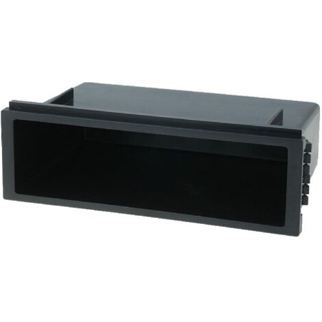 Vide poche VP06 1DIN compatible avec emplacement auto radio ISO - Prof 103mm - ouv 168x49mm