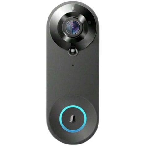 Video-Türklingel mit Kamera, intelligenter Personenerkennung, Gongfunktion, Live-Ansicht, batteriebetrieben, Innen- und Außenüberwachung