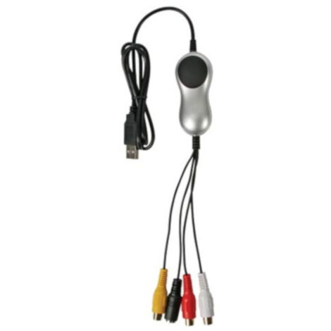 Video- und Stereo-Audio-Konverter über USB-Anschluss