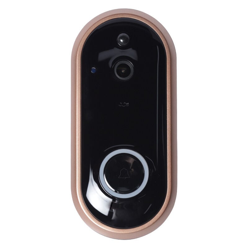 Video Wireless Doorbell Camera Smart WiFi Doorbell 720P/1080P Home Security Intercom Visible Doorphone 1080P gold