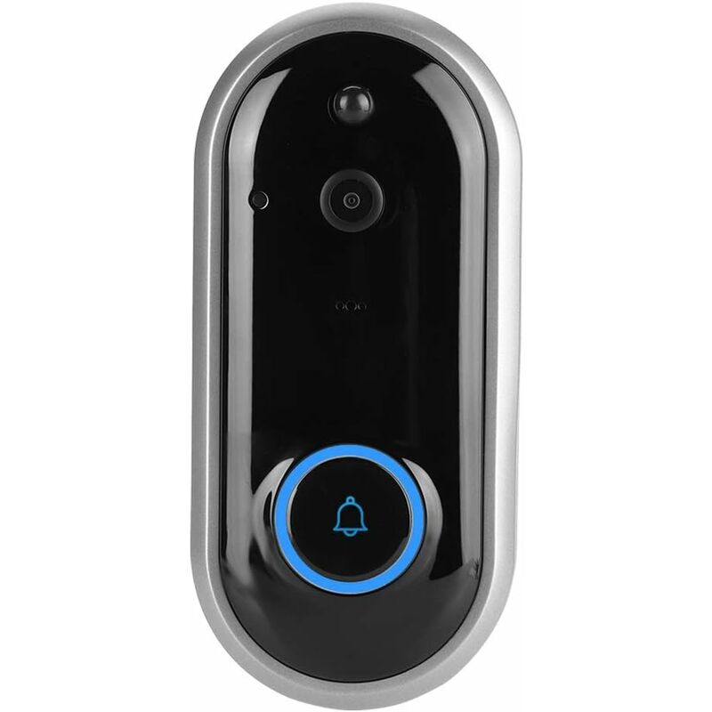 Video Wireless Doorbell Camera Smart WiFi Doorbell 720P/1080P Home Security Intercom Visible Doorphone 1080P grey