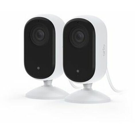Videocamera di sicurezza per interni Arlo VMC3260-100EUS 2K Visione notturna a colori Batteria 6 mesi