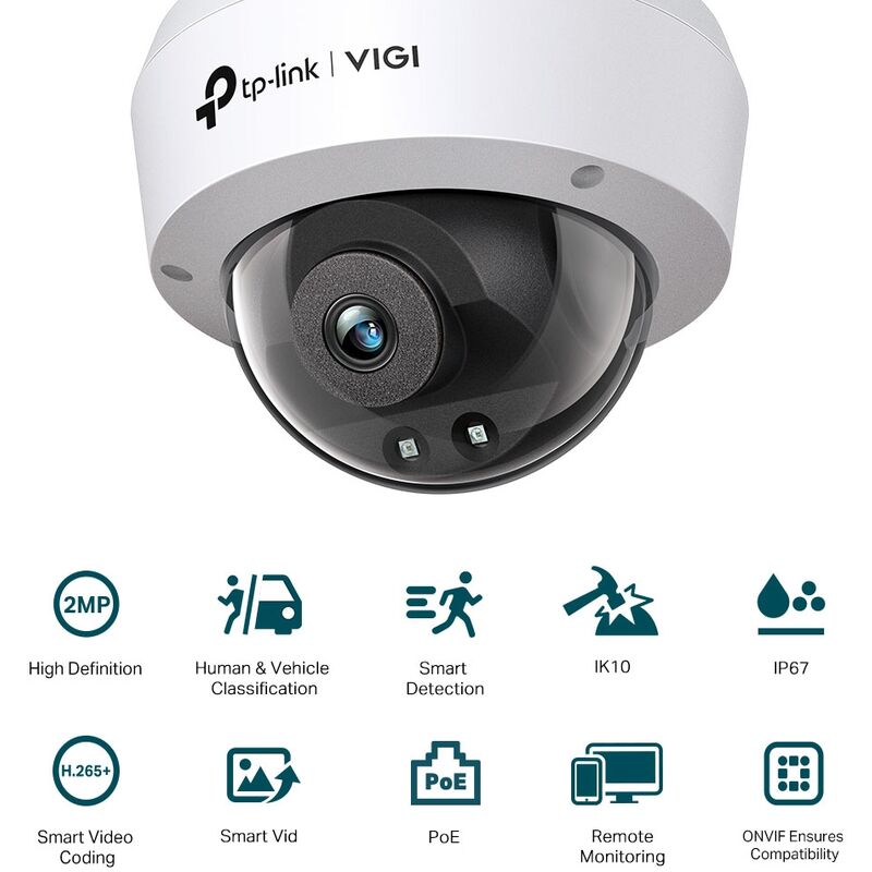 Image of Videocamera sorveglianza Tp-link telecamera 2MP Dome Network Camera Tp-link