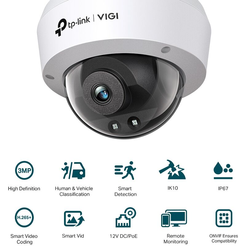 Image of Videocamera sorveglianza Tp-link telecamera 3MP Dome Network Camera Tp-link