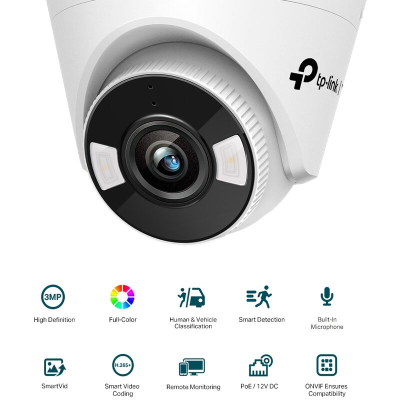 Image of Videocamera sorveglianza Tp-link telecamera 3MP Full-Color Turret Network Camera Tp-link