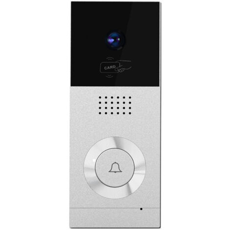 Videocassetta monofamiliare, Full HD, RFID, per l'espansione del set TALOS OR-VID-MS-1078KV