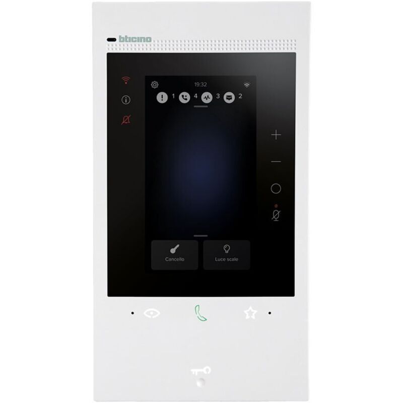 Videocitofono Connesso 2 Fili Wi fi Monitor Classe 300eos Bianco Bt...