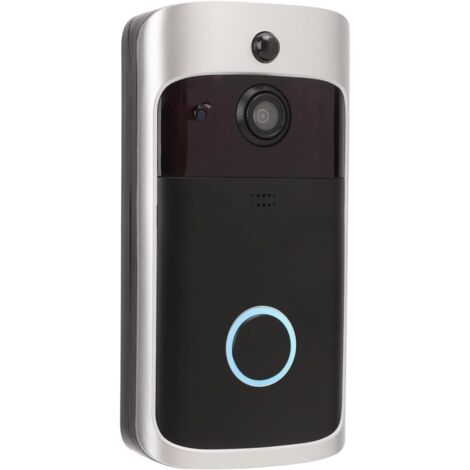 Videocitofono Ring, telecamera intelligente WiFi 720P con visione notturna, citofono visivo remoto per la casa