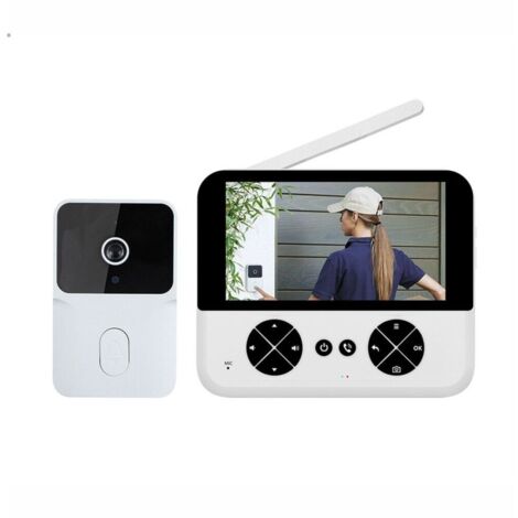 VideoCitofono Wireless Monofamiliare Monitor 4.3"