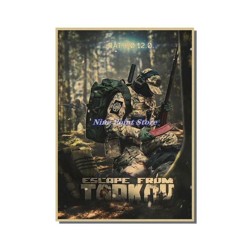 Videogioco fuga da Tarkov Solider carta Kraft