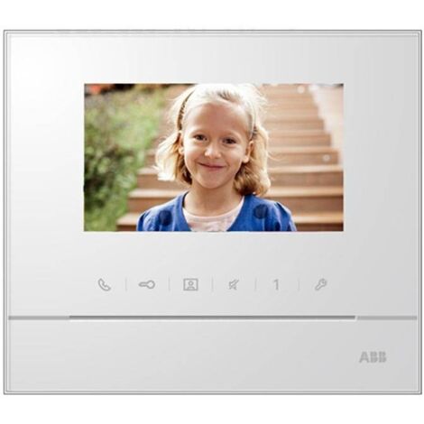 Vidéophone Abb M22311-W mains libres avec écran 4,3 pouces WLI301B