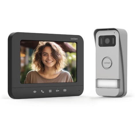 Videoportero color - 2 hilos - doble control - Avidsen Prima - Avidsen - 112300