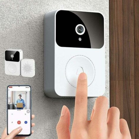 Videoportero inteligente para casa, timbre inalámbrico con control remoto, visión nocturna de alta definición, carga wifi, antirrobo, bidireccional